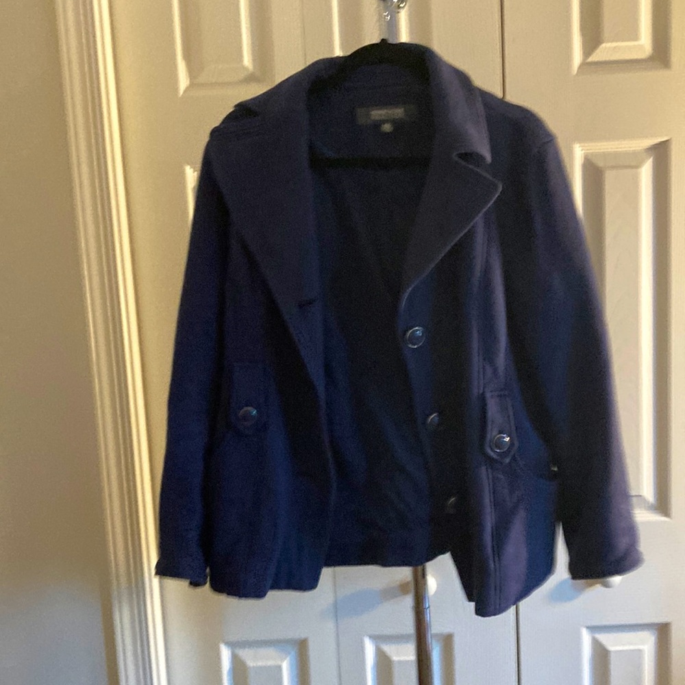 Kenneth Cole navy G-III apparel coat